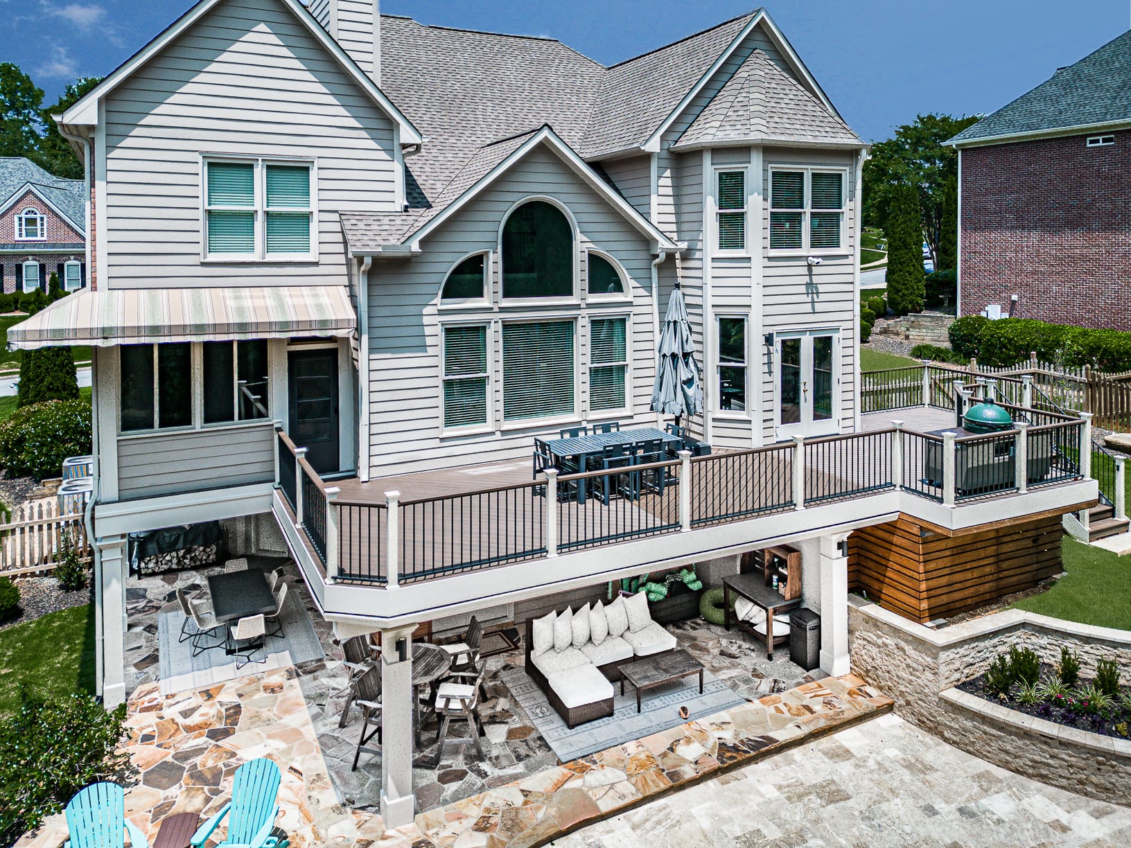 custom composite deck in marietta, ga